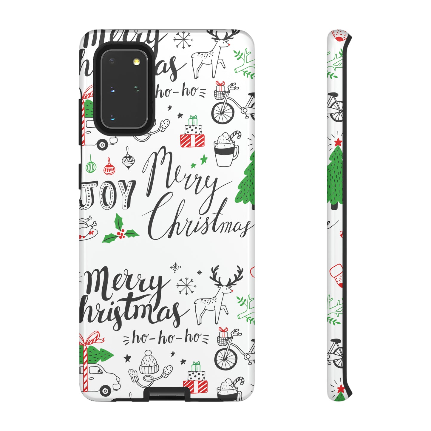 Merry Christmas Protective Phone Case for Iphone, Samsung and Google Phones