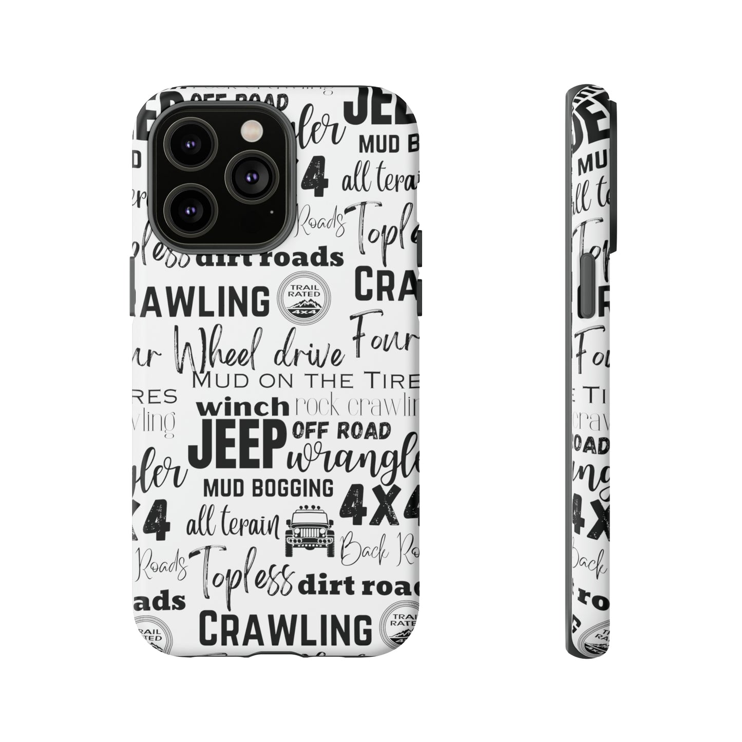 Off Road Subway Art Protective Phone Case for Iphone, Samsung and Google Phones