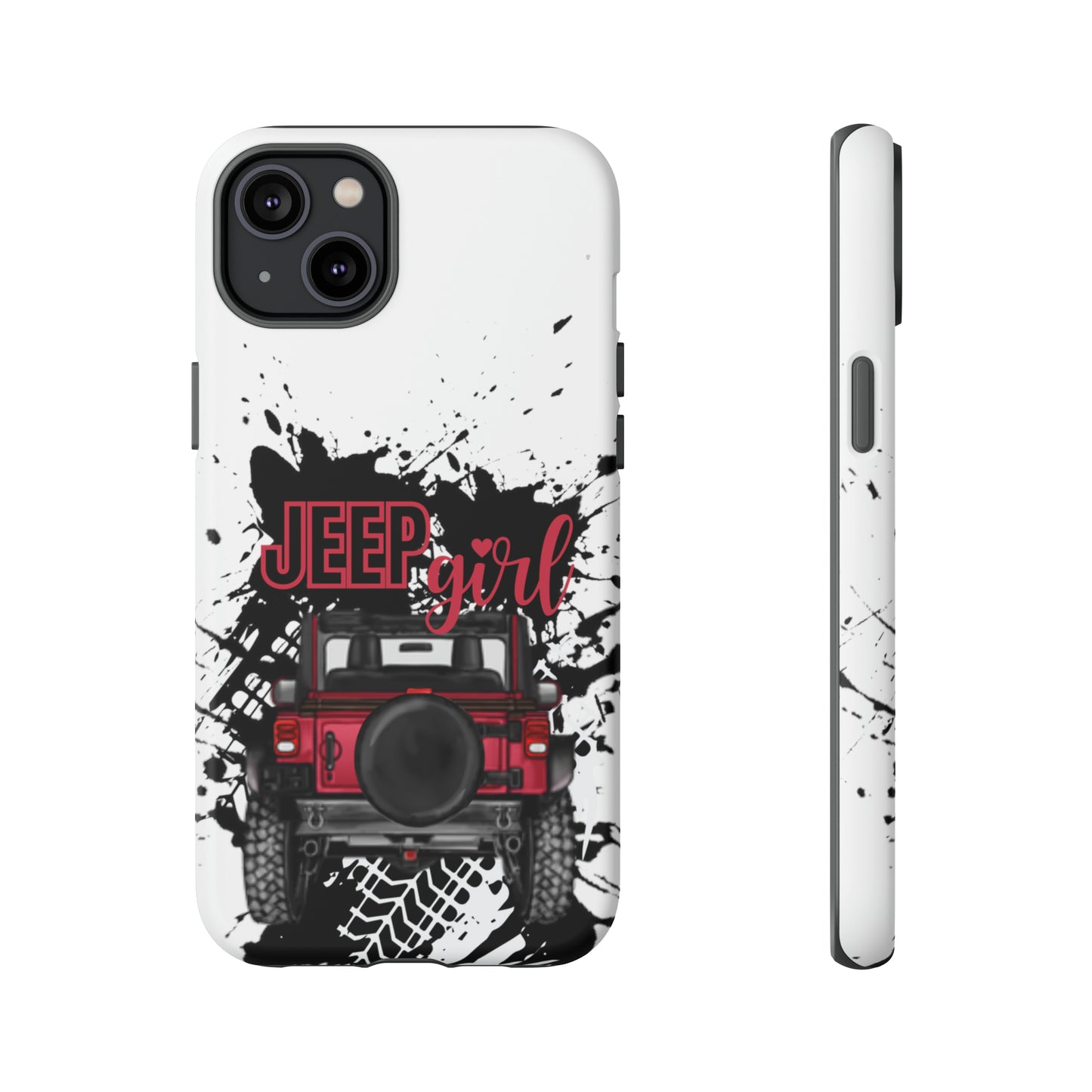 Off Road Girl Red Tough Cases