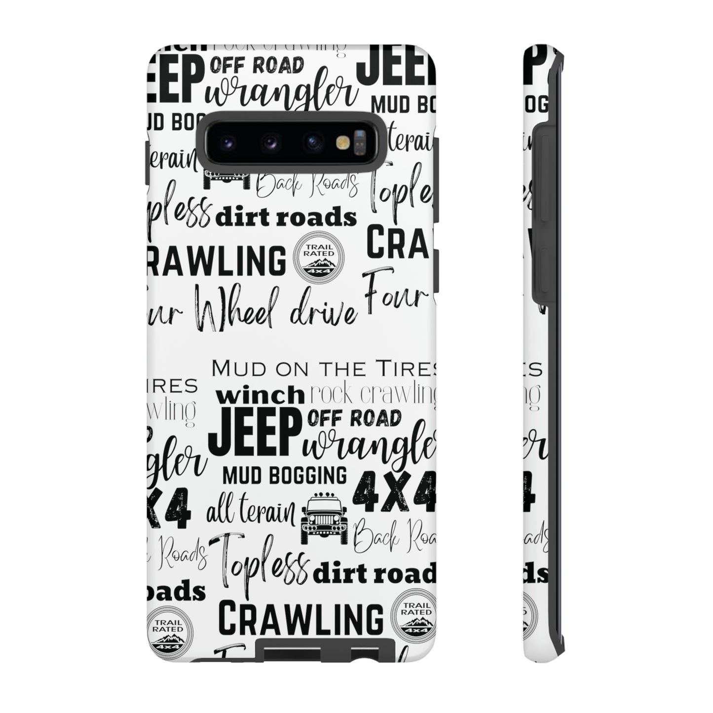 Off Road Subway Art Protective Phone Case for Iphone, Samsung and Google Phones