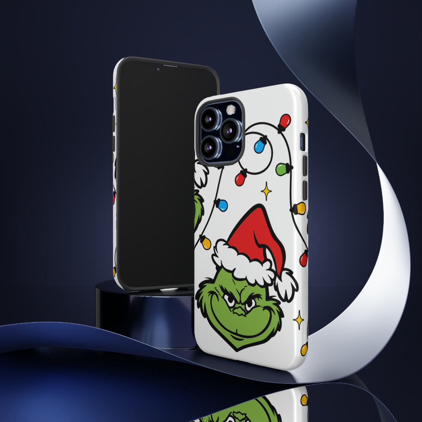 Grinchmas Lights Protective Case for IPhone, Samsung and Google Phones