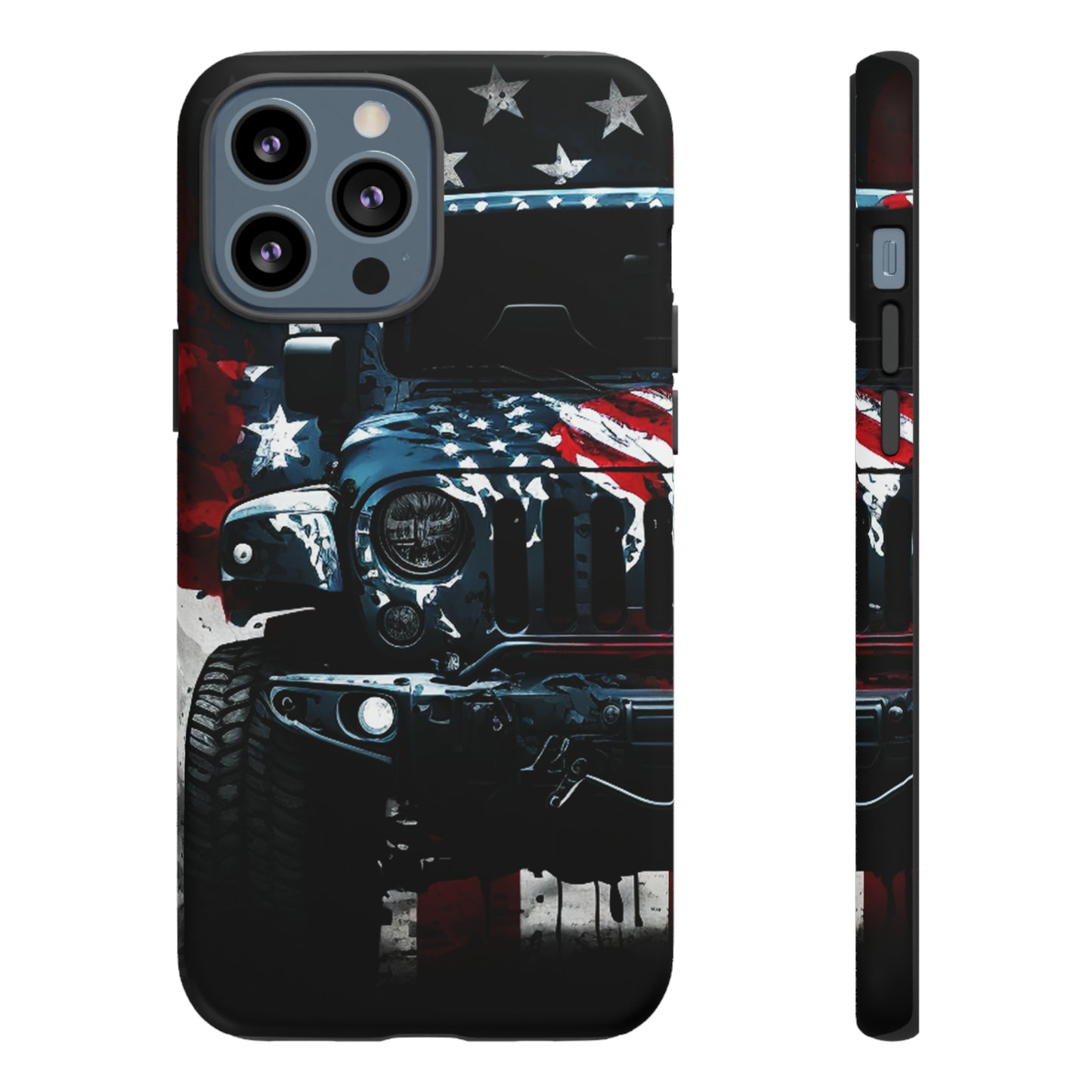 Off Roading Patriotic Protective Drop Proof Case Iphone, Samsung and Google phones