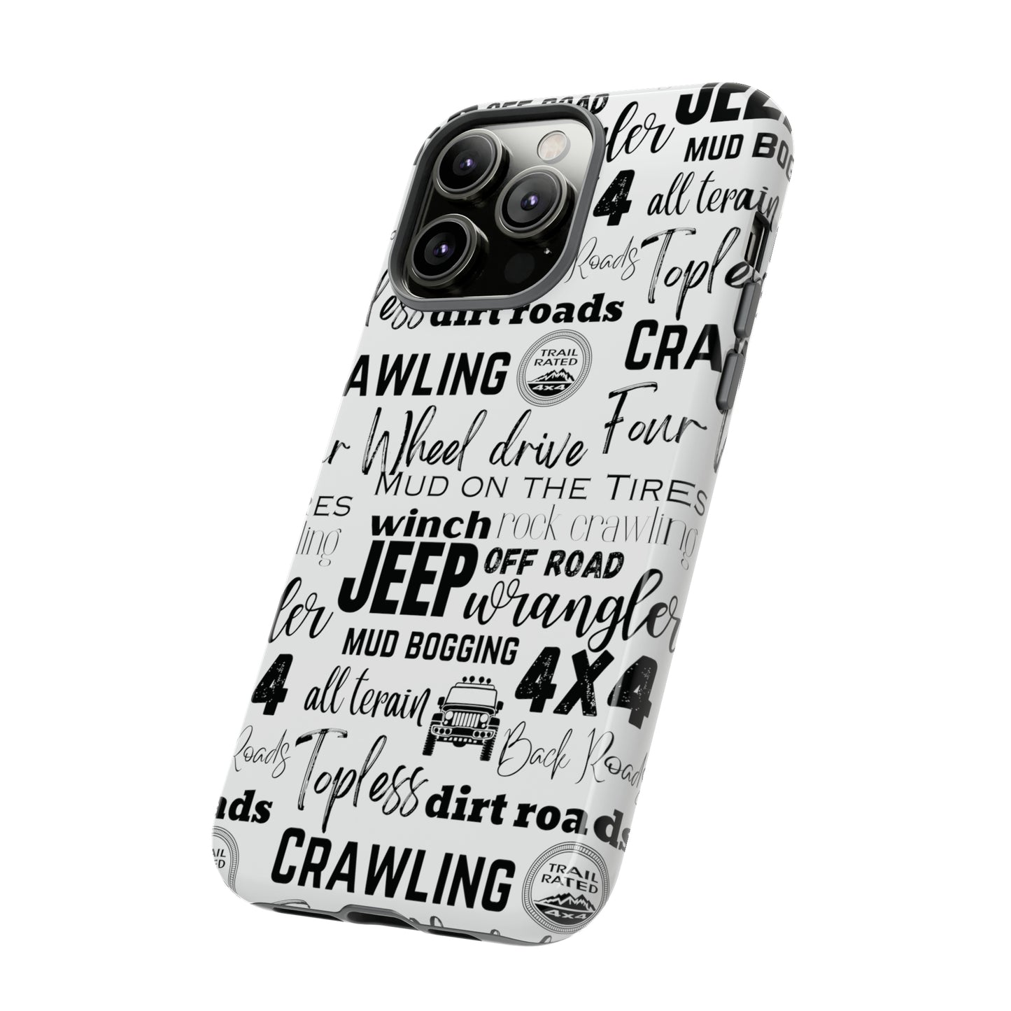 Off Road Subway Art Protective Phone Case for Iphone, Samsung and Google Phones