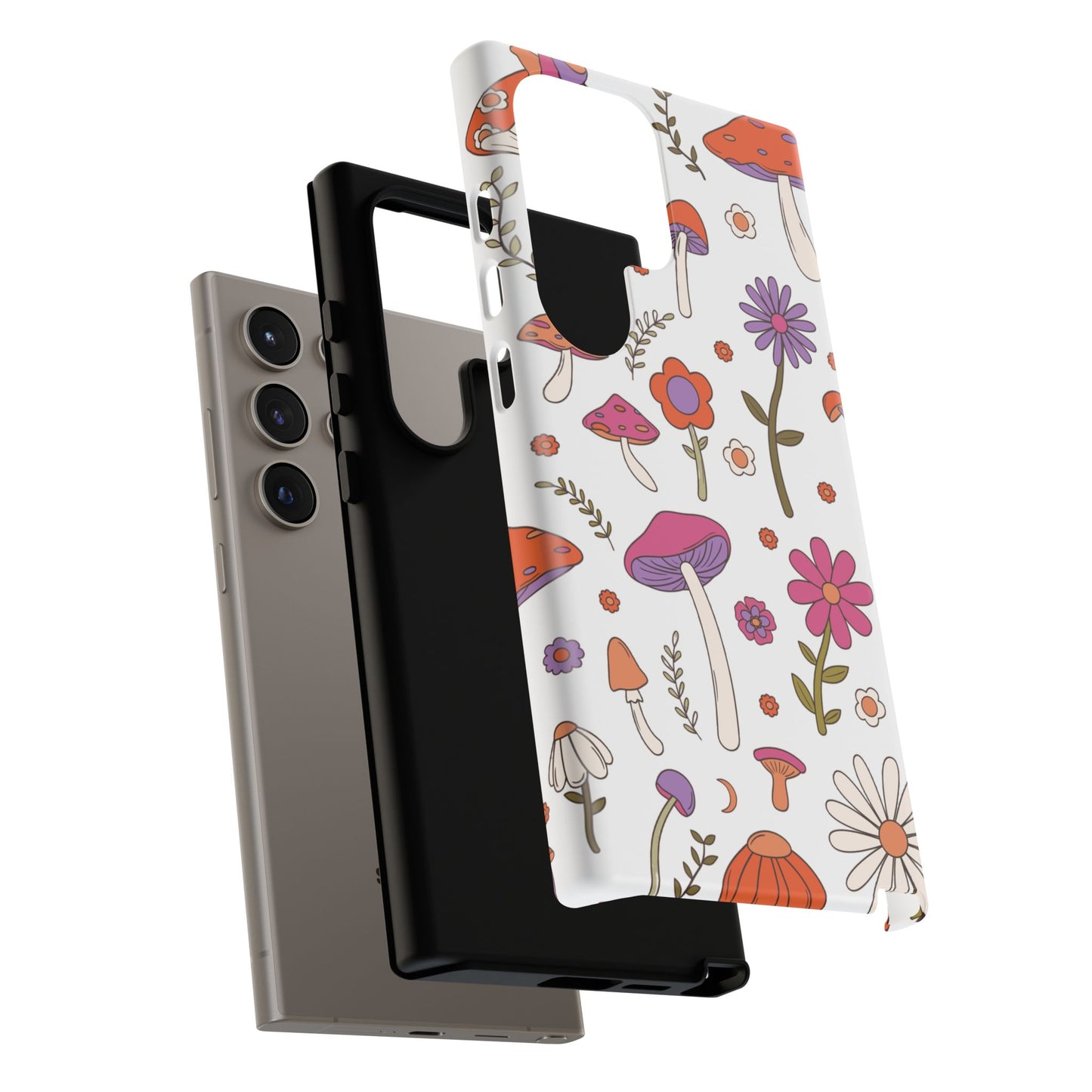 Mushrooms Protective Phone Case