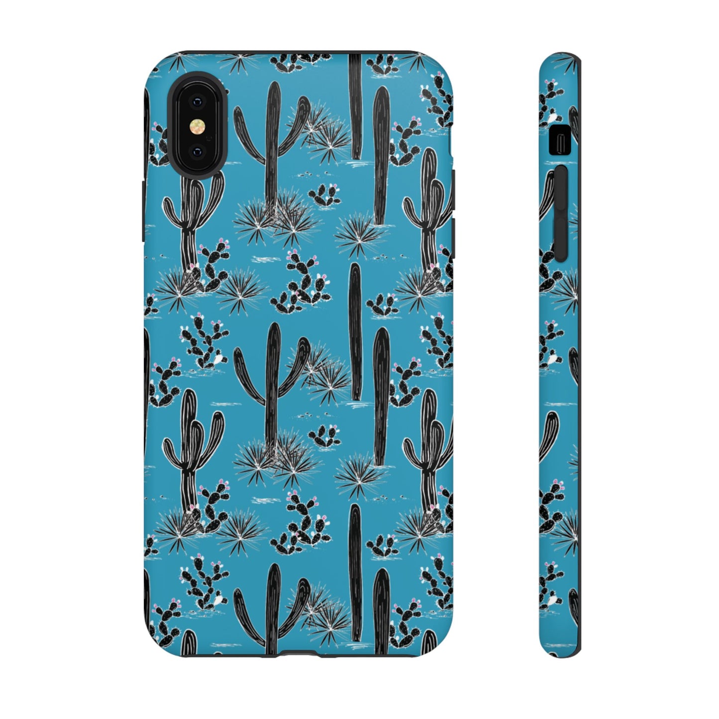 Turquoise Cactus Love Phone Case