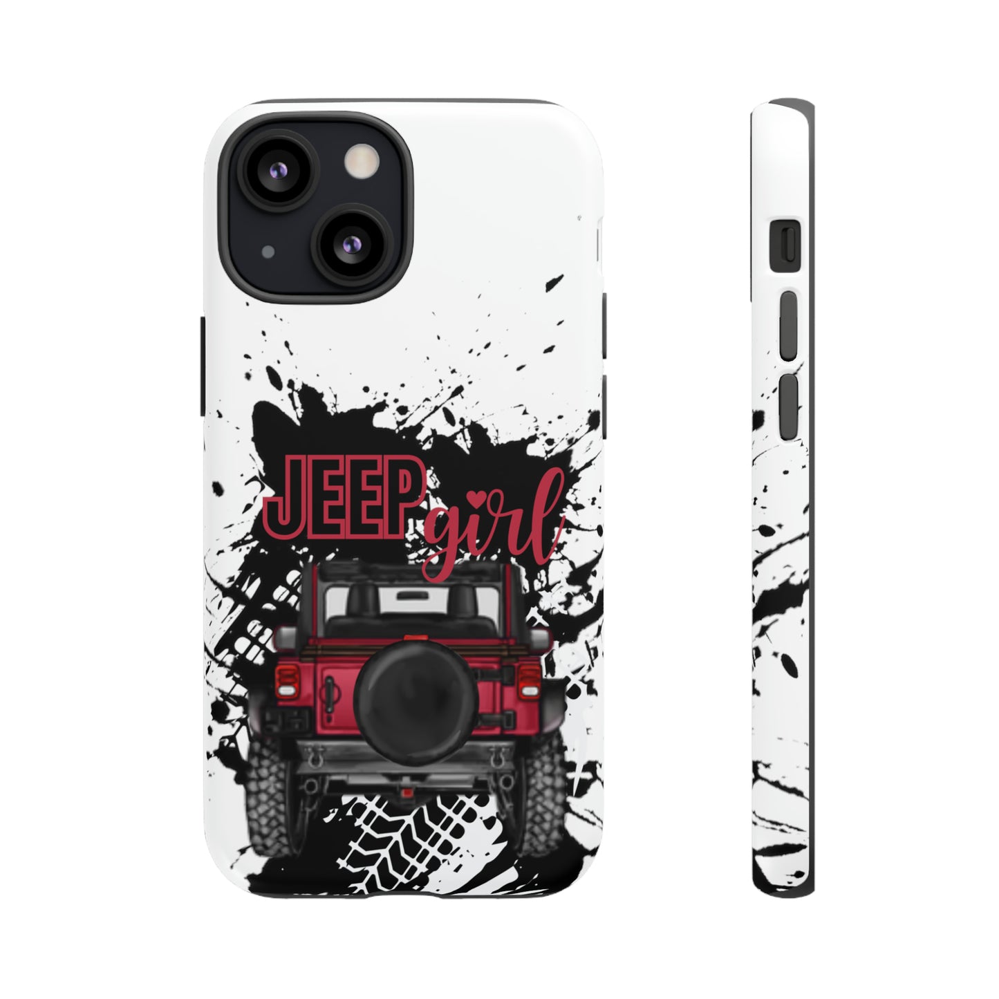 Off Road Girl Red Tough Cases