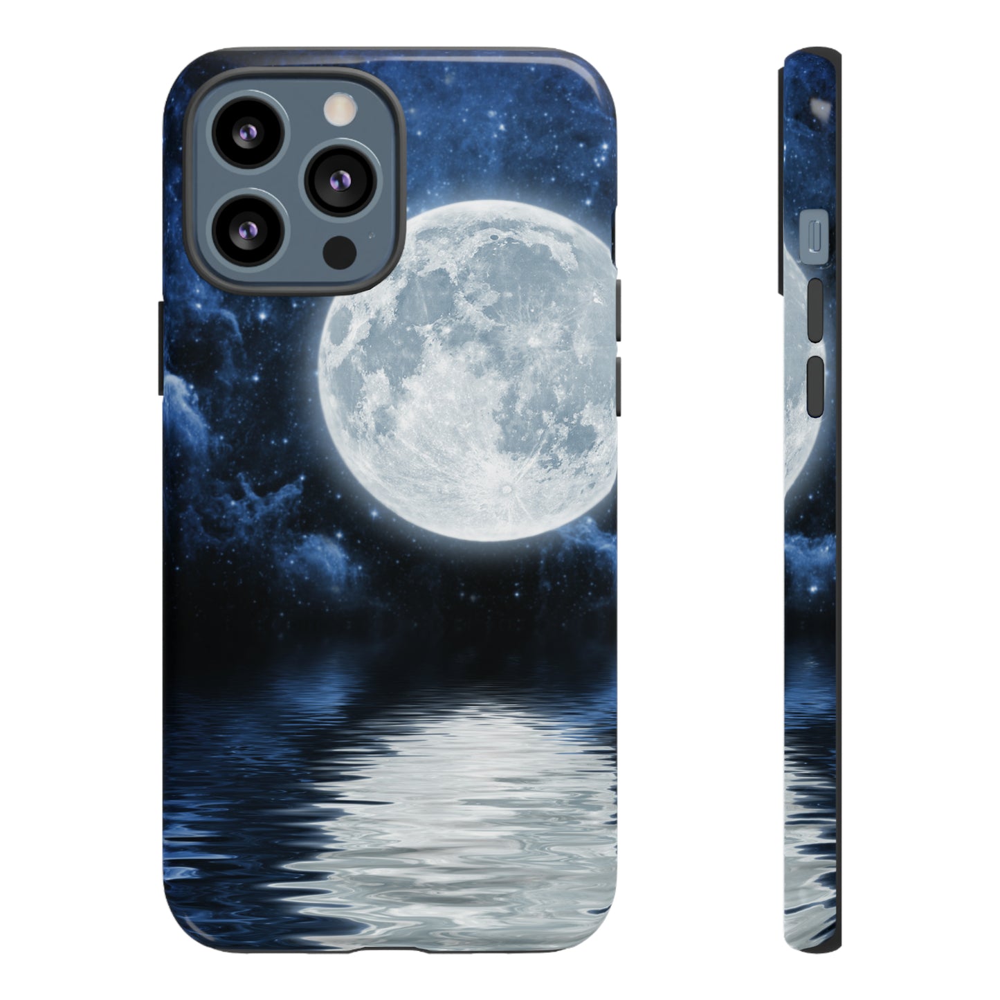 Moon Reflection Protective Phone Case for IPhone, Google and Samsung Phones