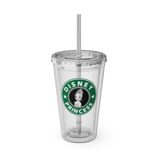 Tiana Tumbler with Straw, 16oz