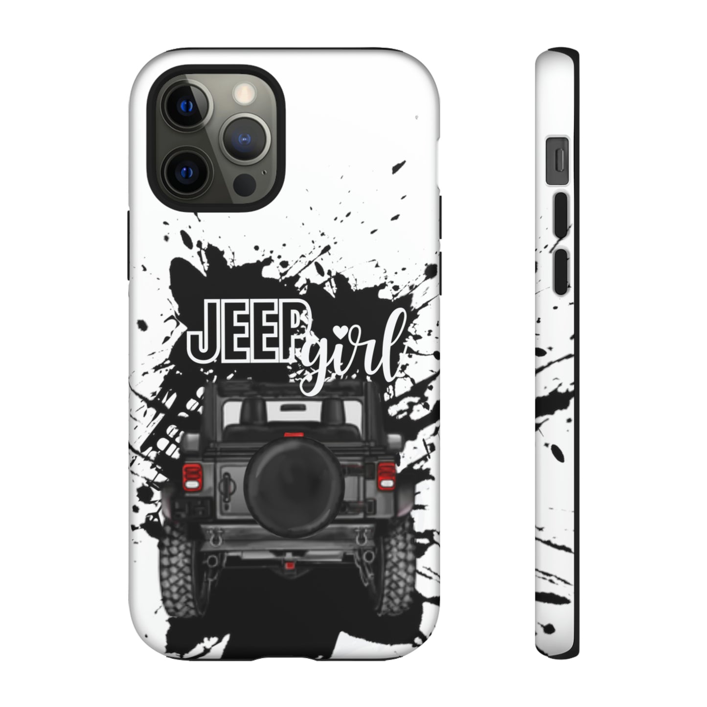 Off Road Girl Gray Tough Cases