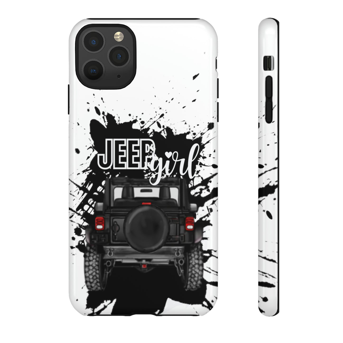 Off Road Girl Black Tough Cases