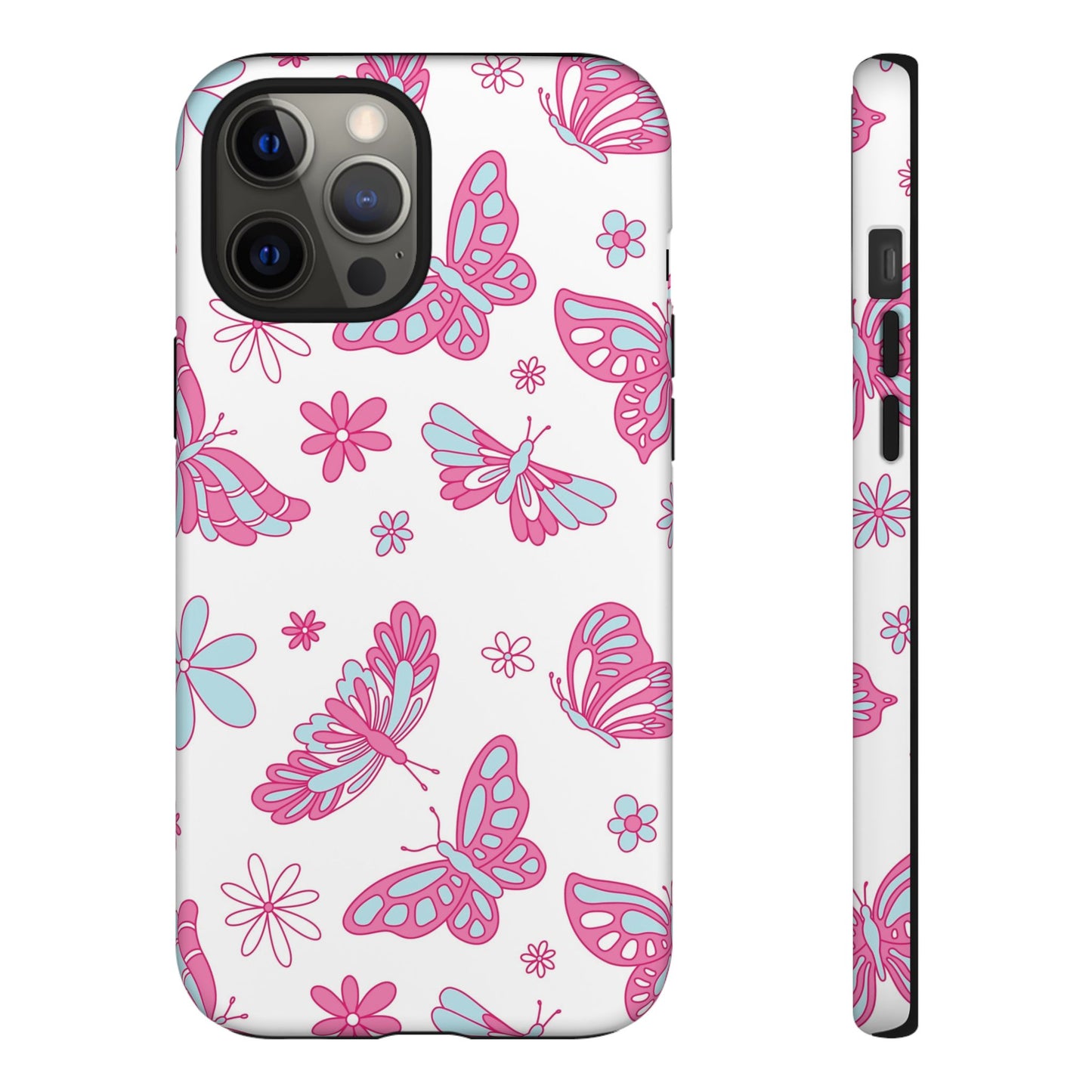 Pastel Butterflies Protective Phone Case
