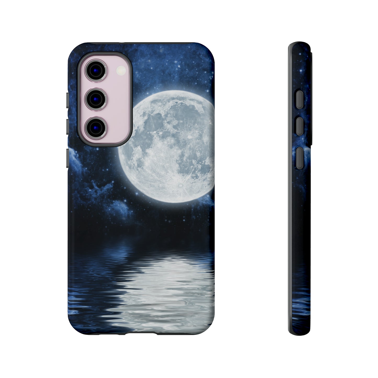 Moon Reflection Protective Phone Case for IPhone, Google and Samsung Phones