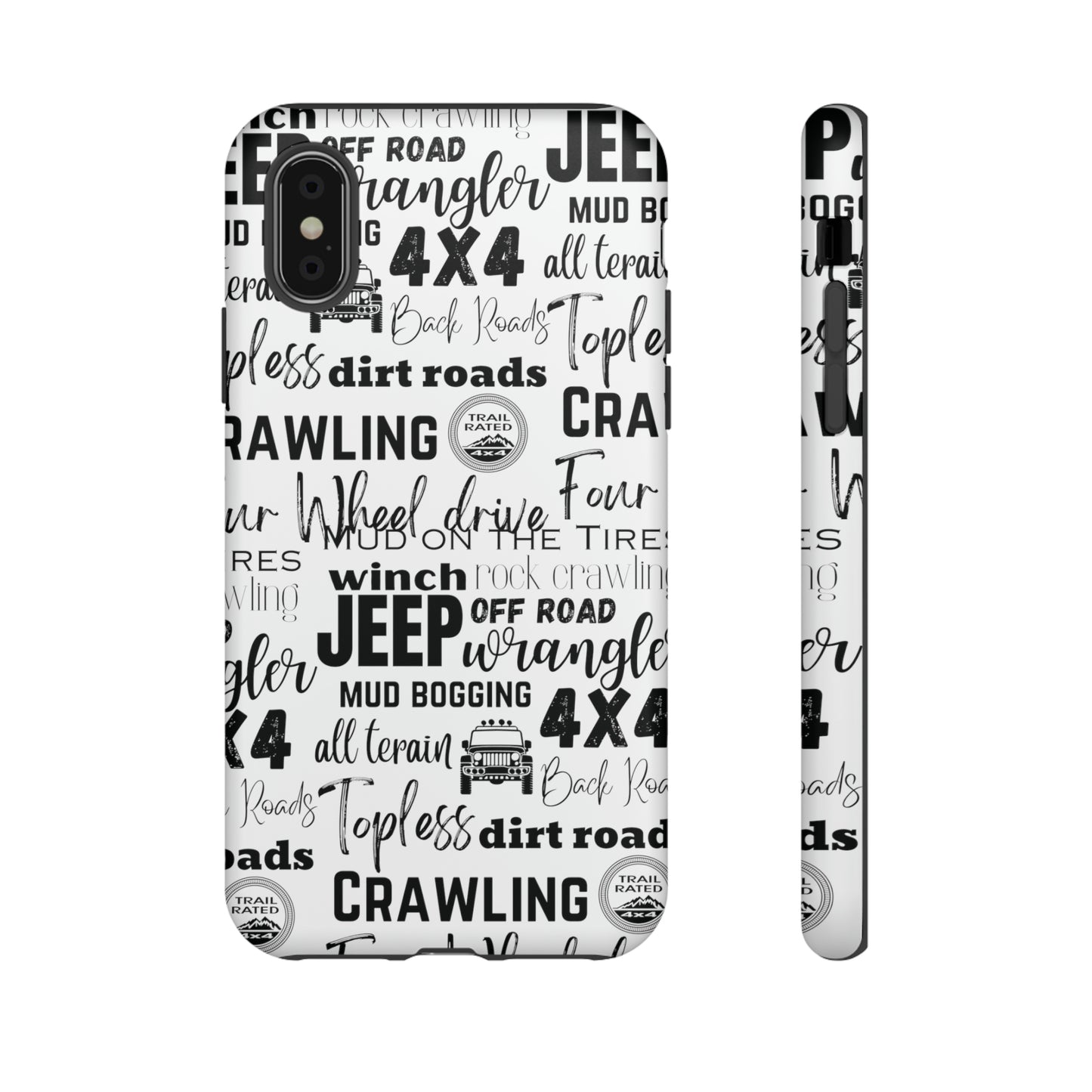 Off Road Subway Art Protective Phone Case for Iphone, Samsung and Google Phones