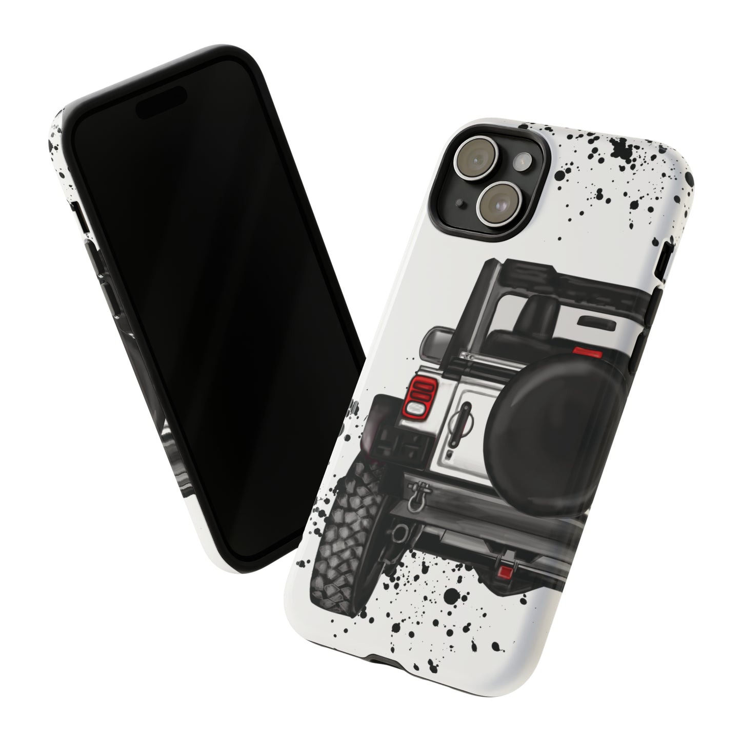 Off Road Life White Protective Case for Iphone, Google and Samsung