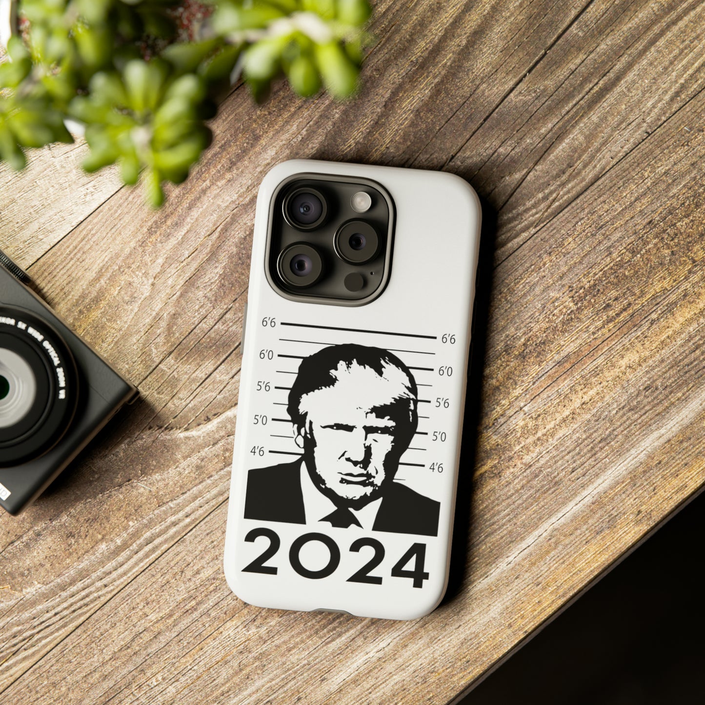 Trump Mug Shot Protective Phone Case for IPhone, Google and Samsung