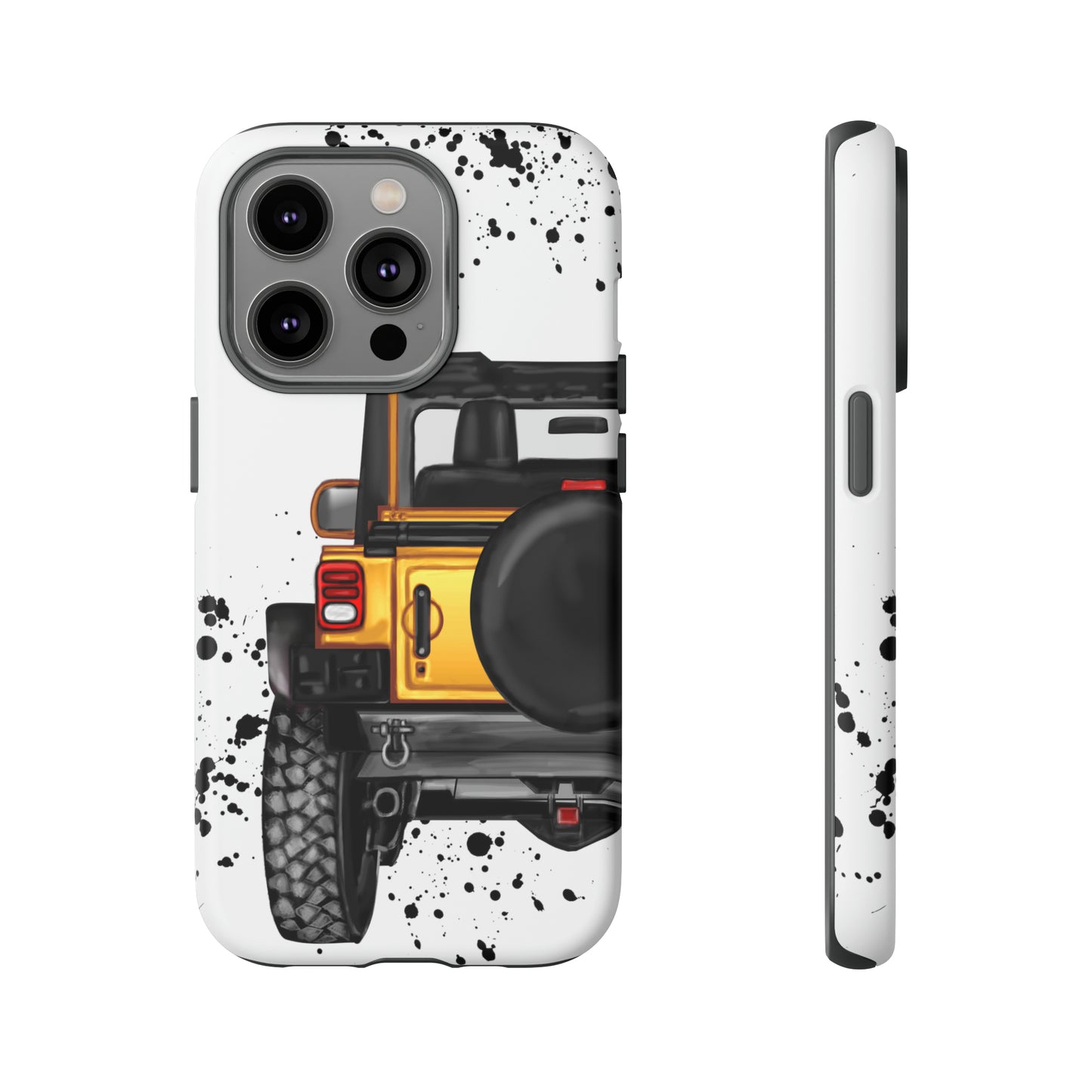 Off Road Life Yellow Protective Case for Iphone, Google and Samsung