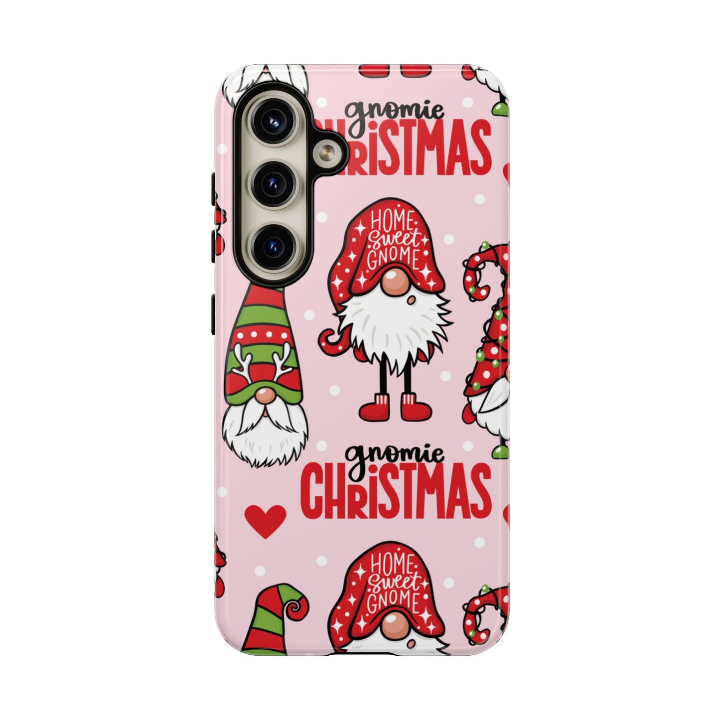 Gnomie Christmas Wrangler Protective Phone Case for Iphone, Samsung and Google Phones