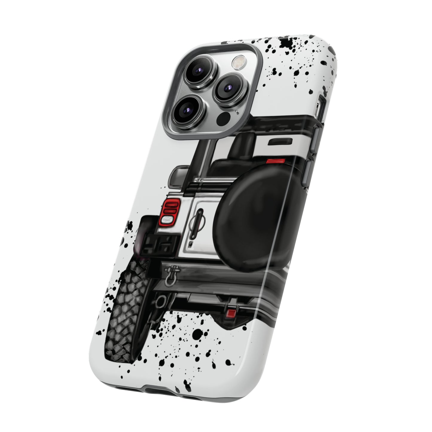 Off Road Life White Protective Case for Iphone, Google and Samsung