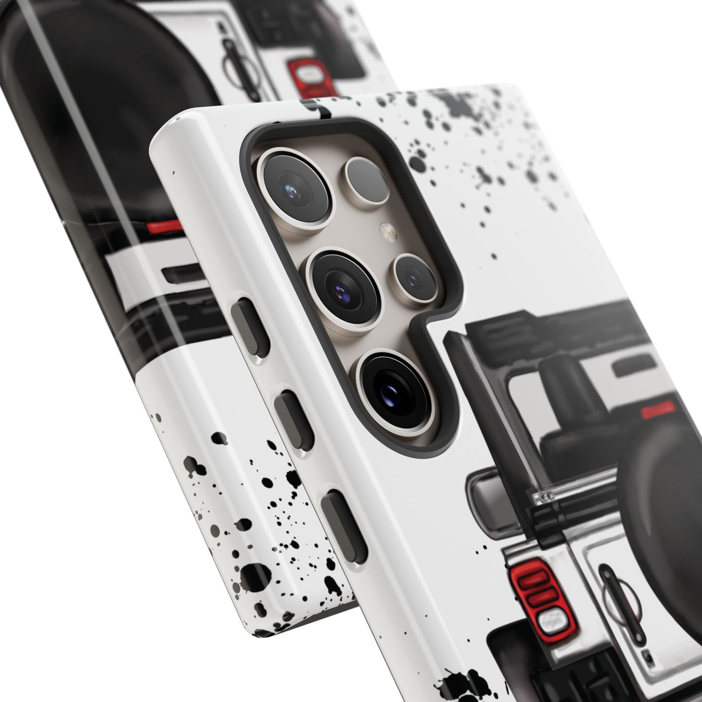 Off Road Life White Protective Case for Iphone, Google and Samsung