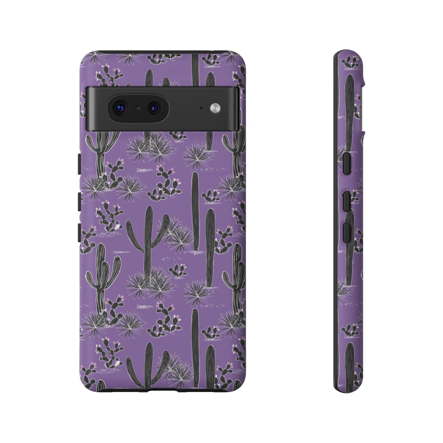 Purple Cactus Love Phone Case