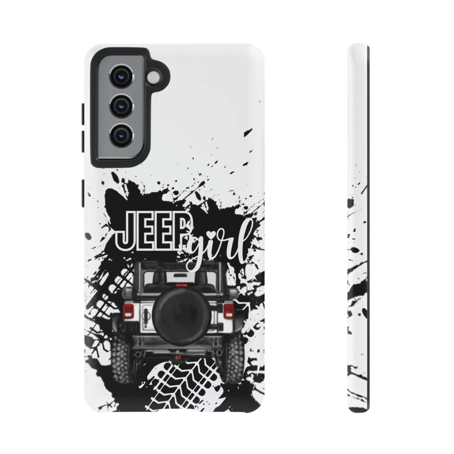 Off Road Girl White Tough Cases