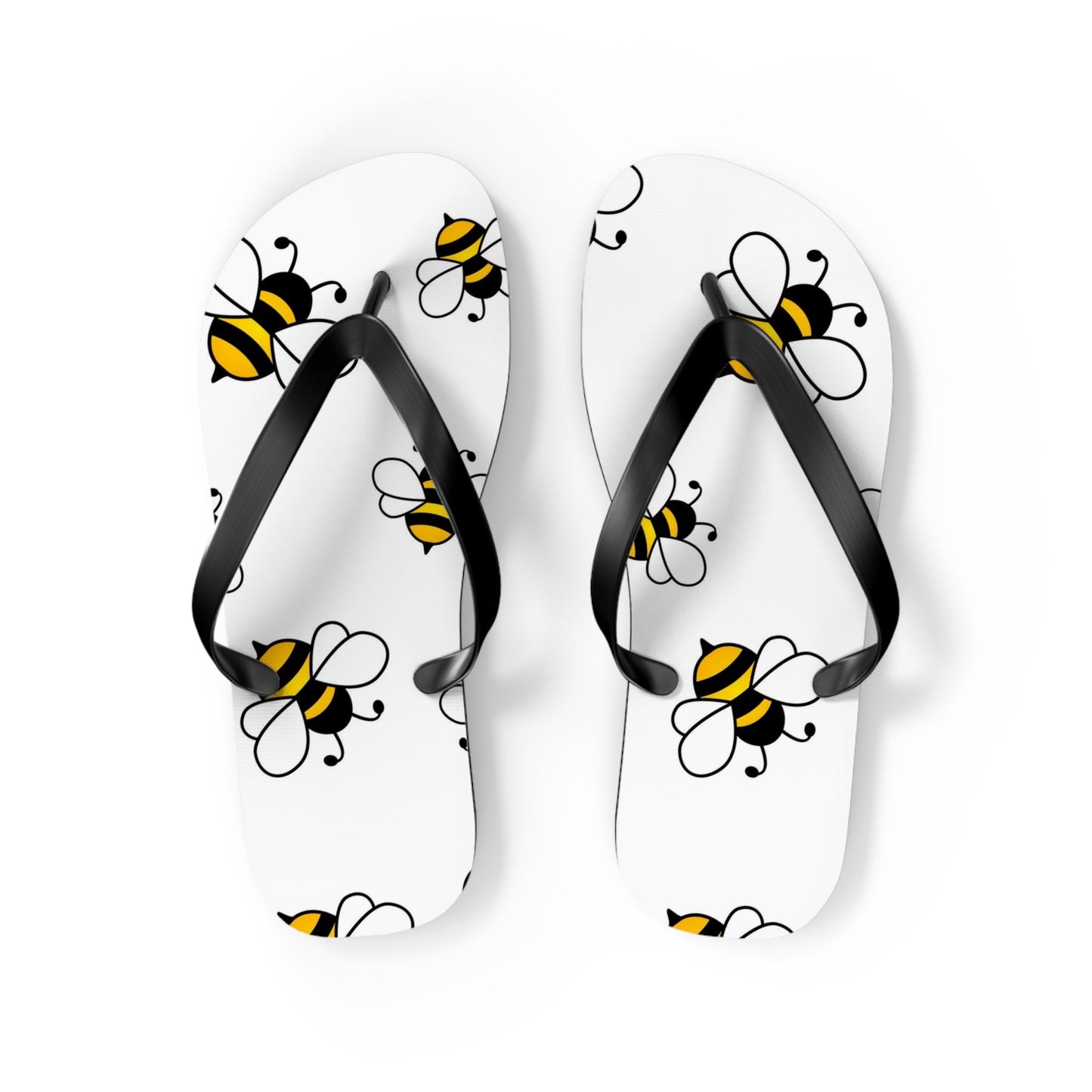 Bumble Bee Summer Flip Flops