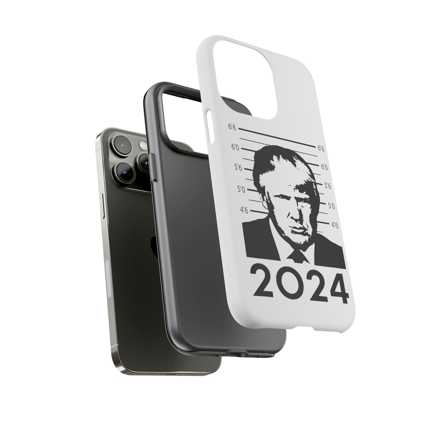 Trump Mug Shot Protective Phone Case for IPhone, Google and Samsung