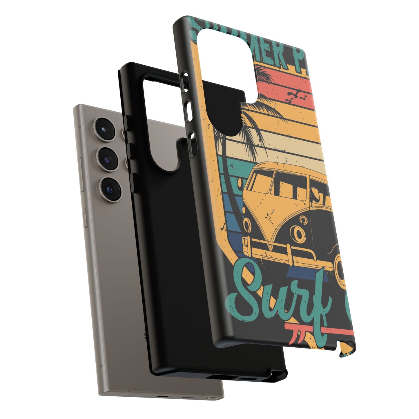 Retro Van Surf Summer Protective Phone Case