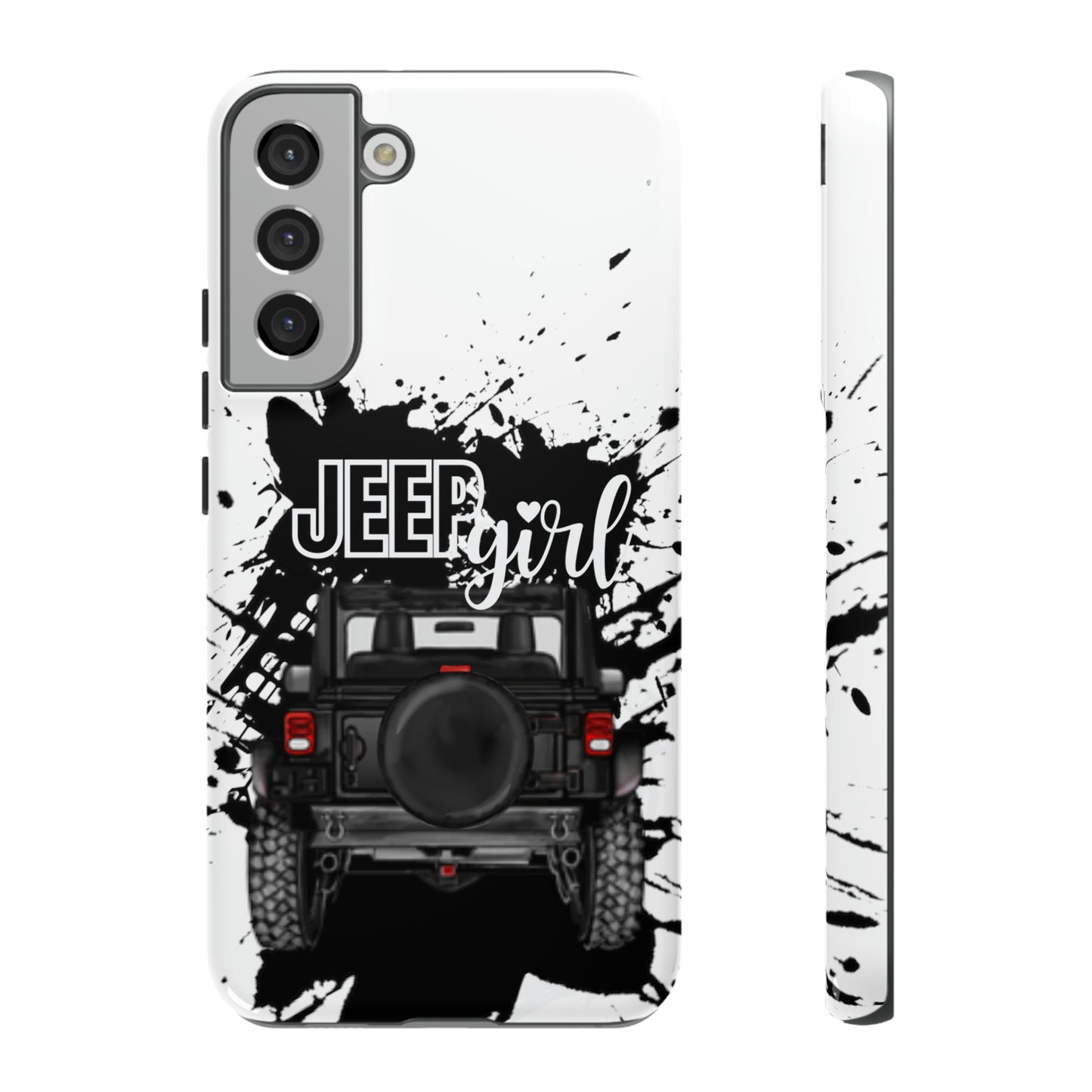 Off Road Girl Black Tough Cases