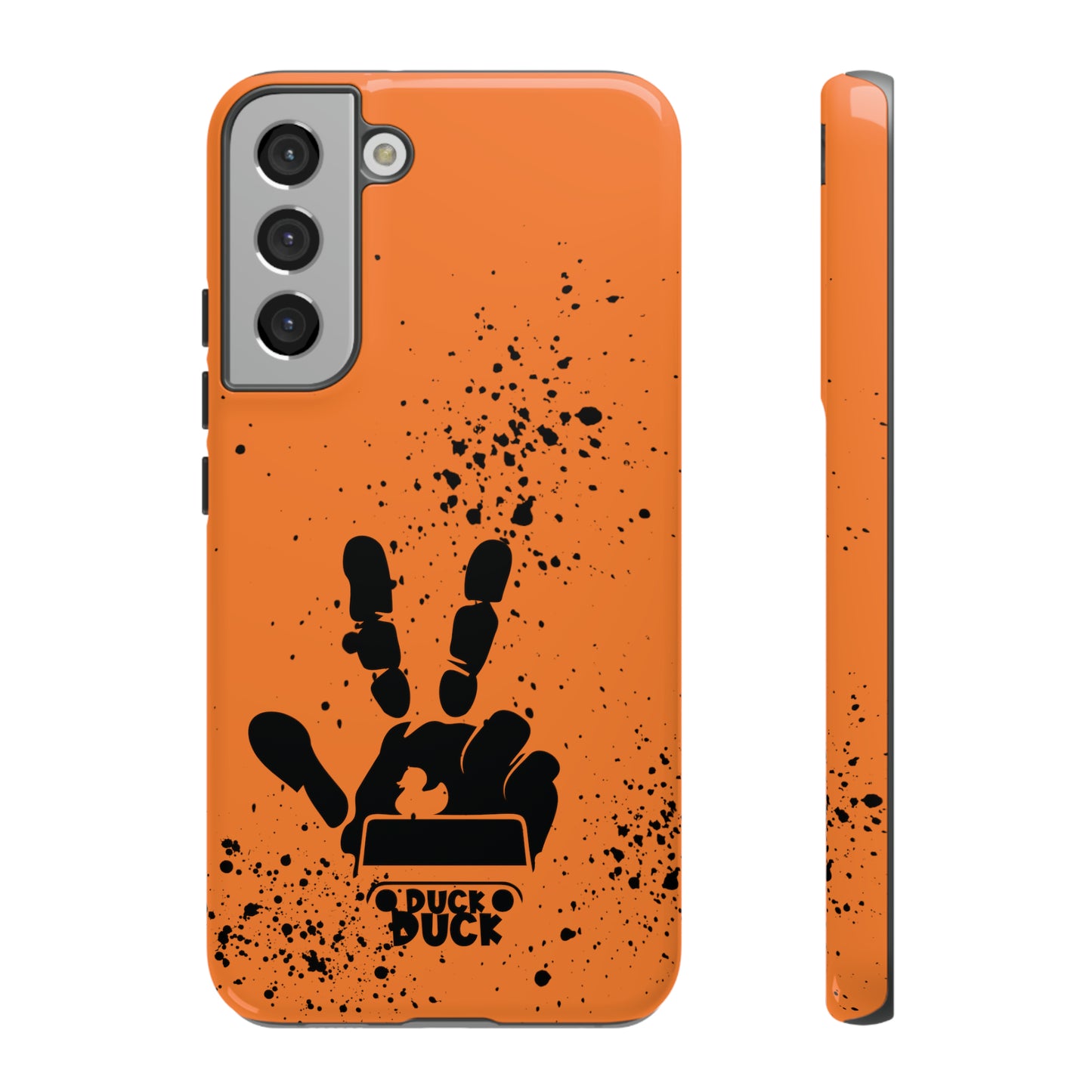 Duck Duck Orange Protective Phone Case for IPhone, Samsung and Google Phones