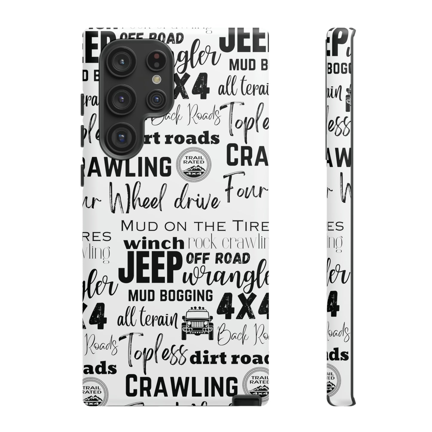 Off Road Subway Art Protective Phone Case for Iphone, Samsung and Google Phones