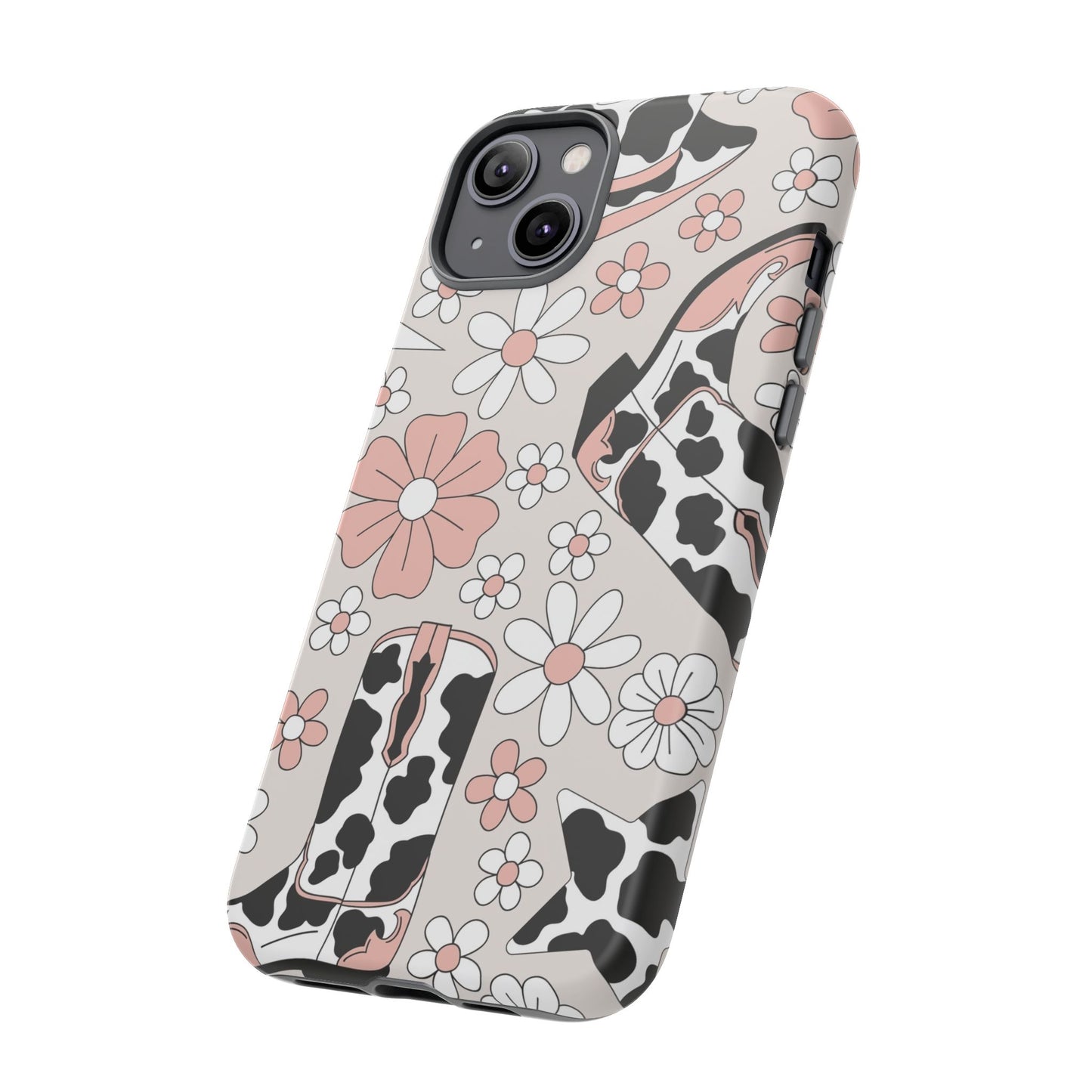 Western Flower Protective Phone Case for Google, Iphone and Samsung Phones