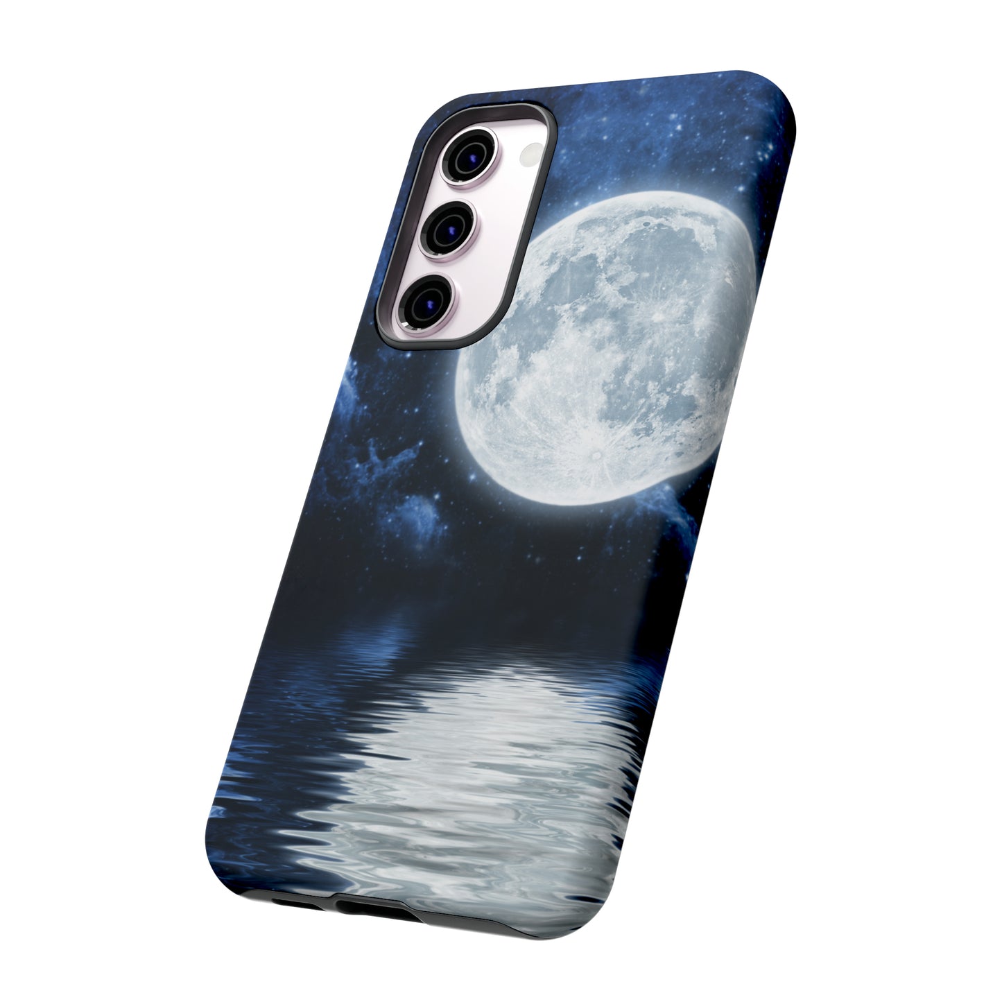 Moon Reflection Protective Phone Case for IPhone, Google and Samsung Phones