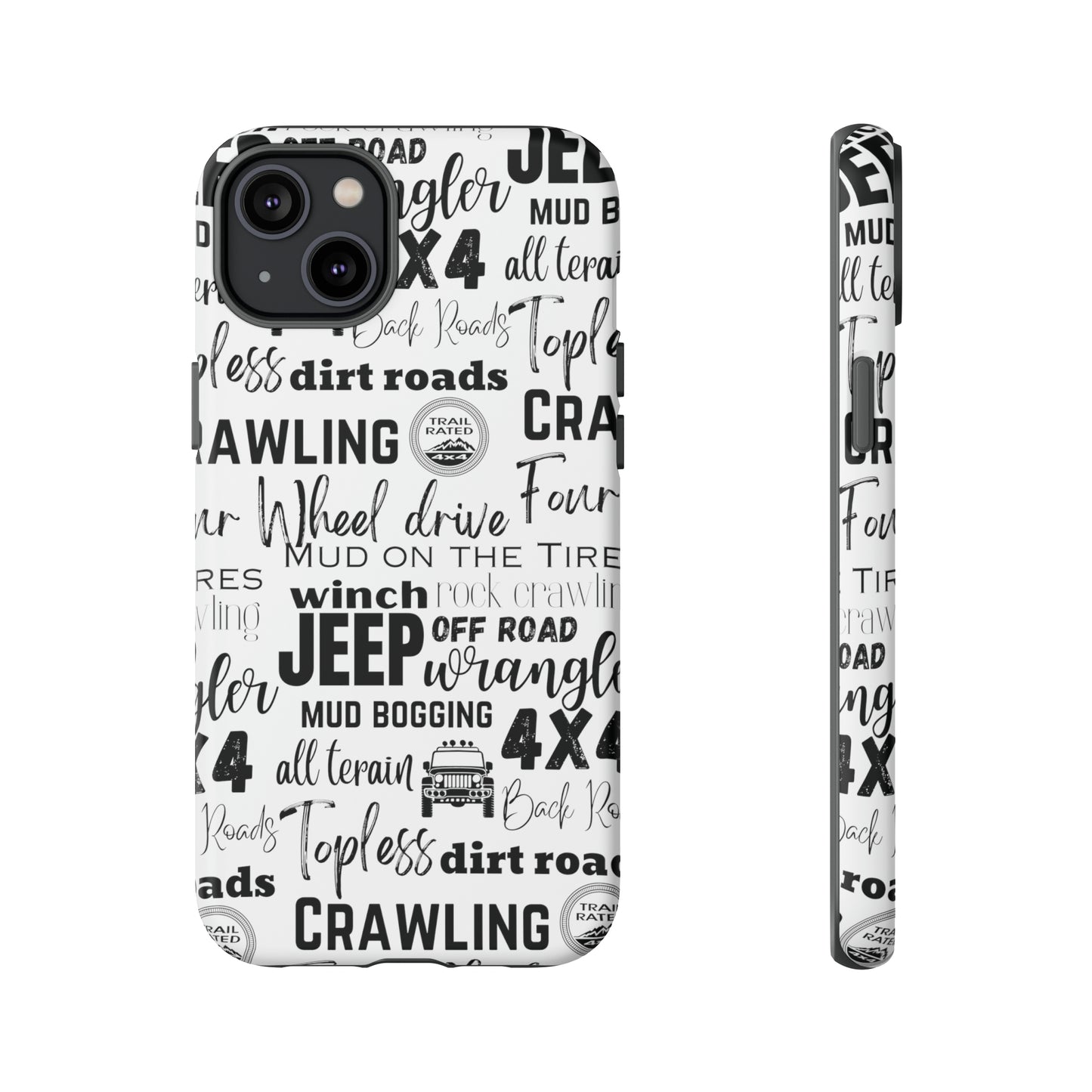 Off Road Subway Art Protective Phone Case for Iphone, Samsung and Google Phones