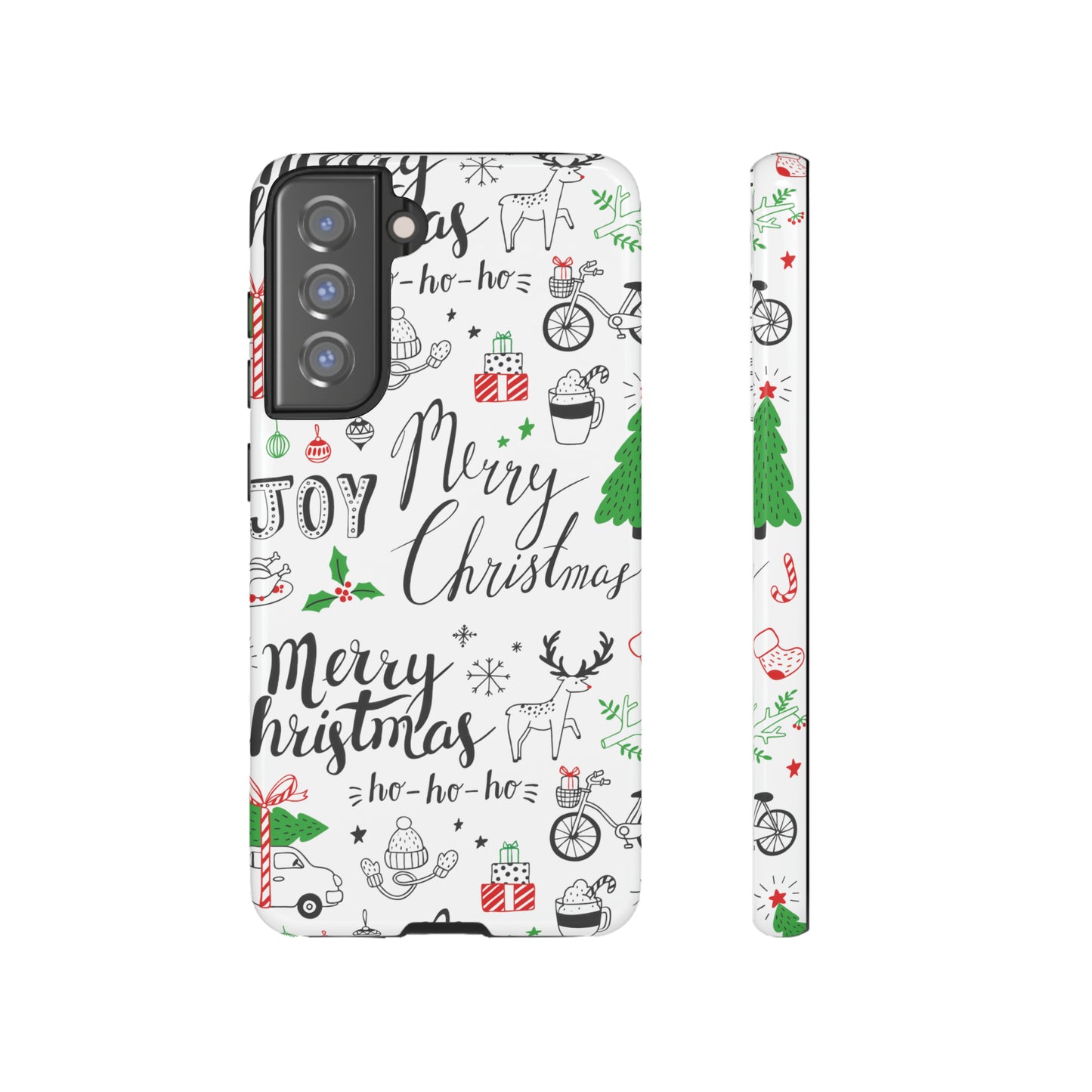 Merry Christmas Protective Phone Case for Iphone, Samsung and Google Phones