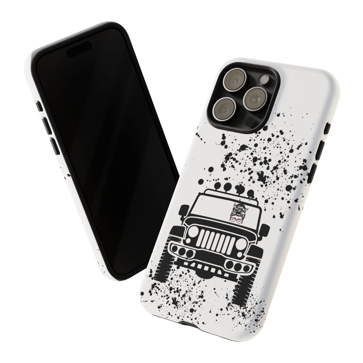 Off Road Girl with Glasses Tough Cases