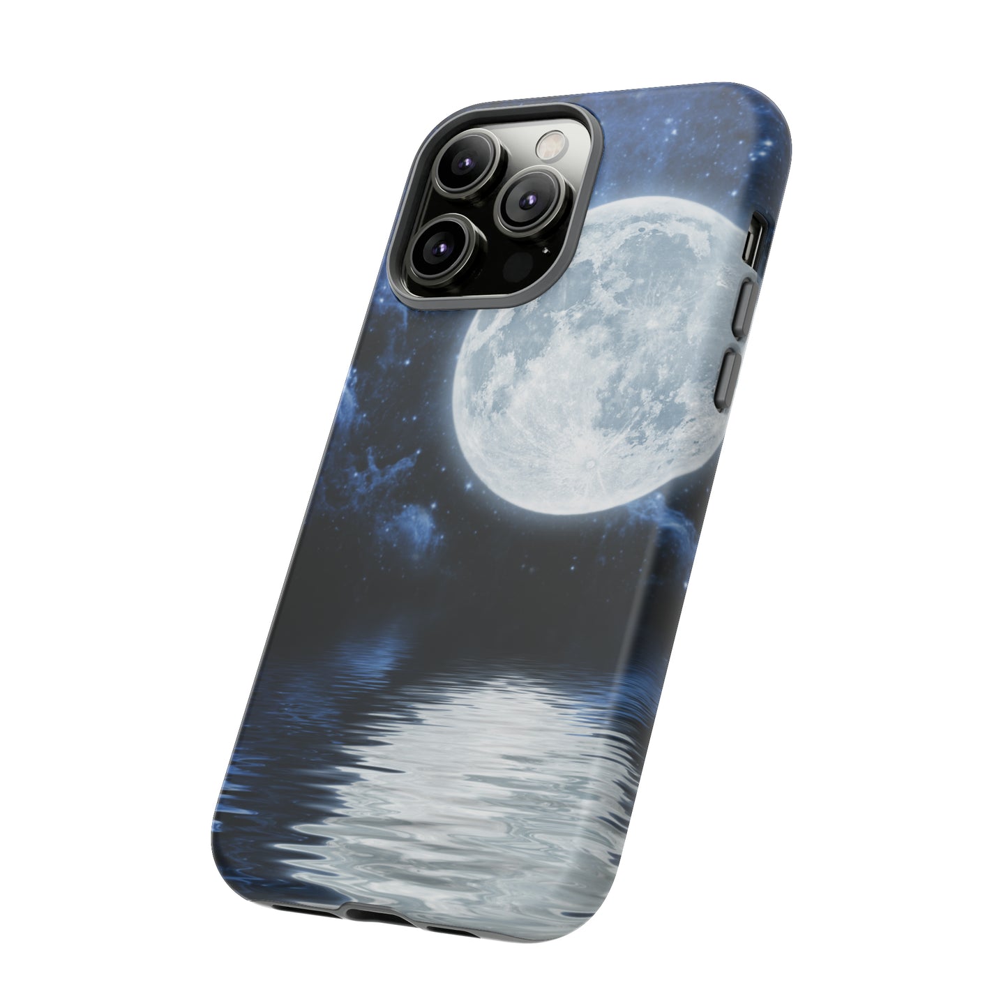 Moon Reflection Protective Phone Case for IPhone, Google and Samsung Phones