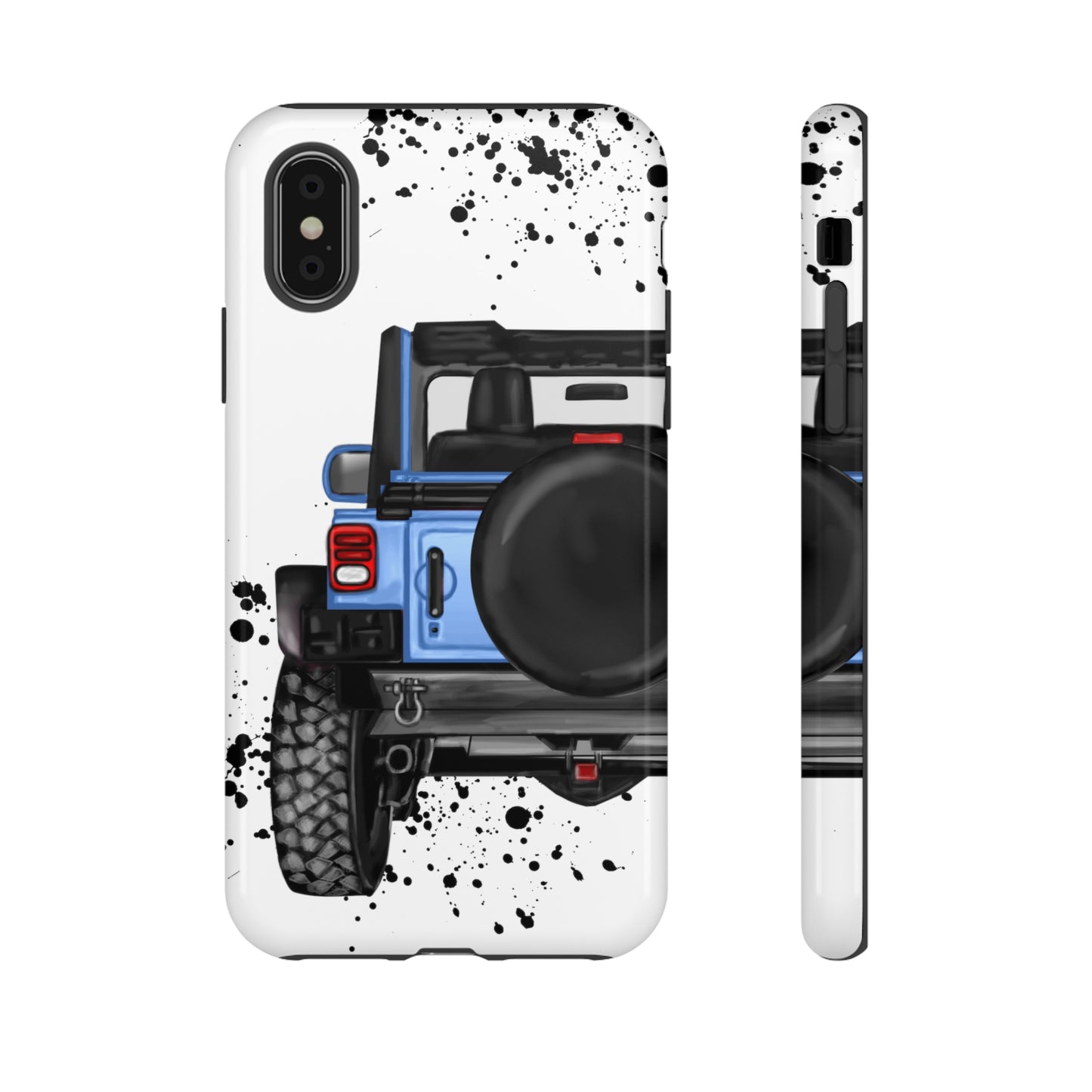 Off Road Life Light Blue Protective Case for Iphone, Google and Samsung