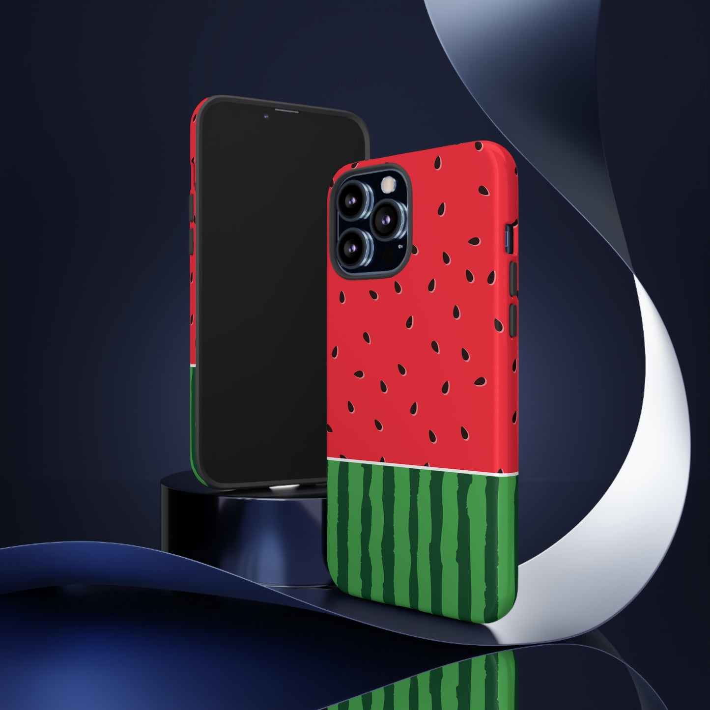 Adorable Watermelon Protective Phone Case for Google, Iphone, and Samsung Phone Cases