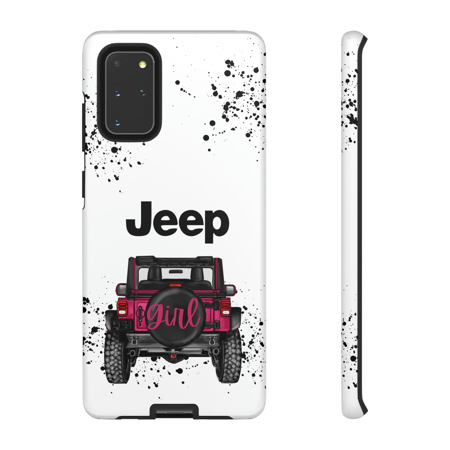 Off Road Girl Red Protective Case for Iphone, Google and Samsung Phones