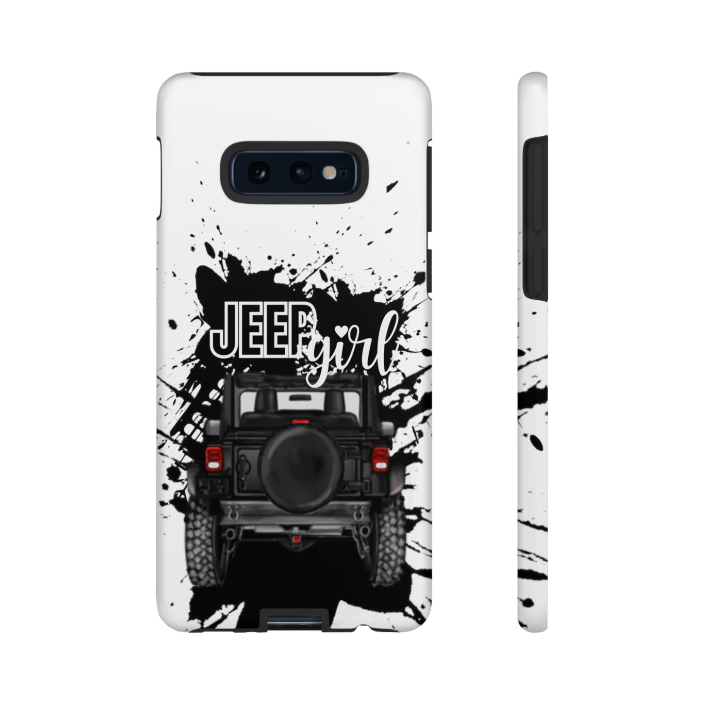 Off Road Girl Black Tough Cases