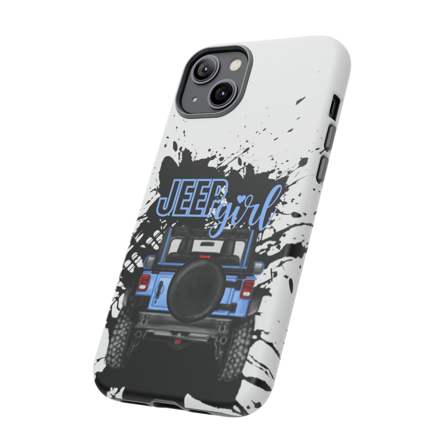 Off Road Girl Blue Tough Cases