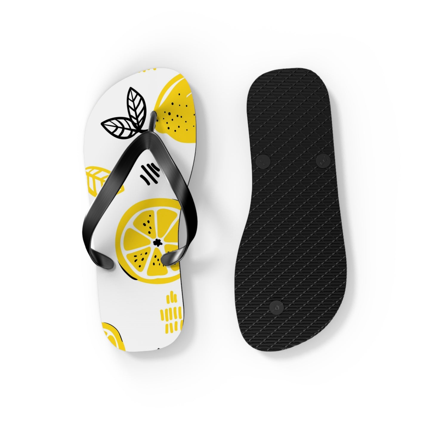 Lemon Love  Summer Flip Flops