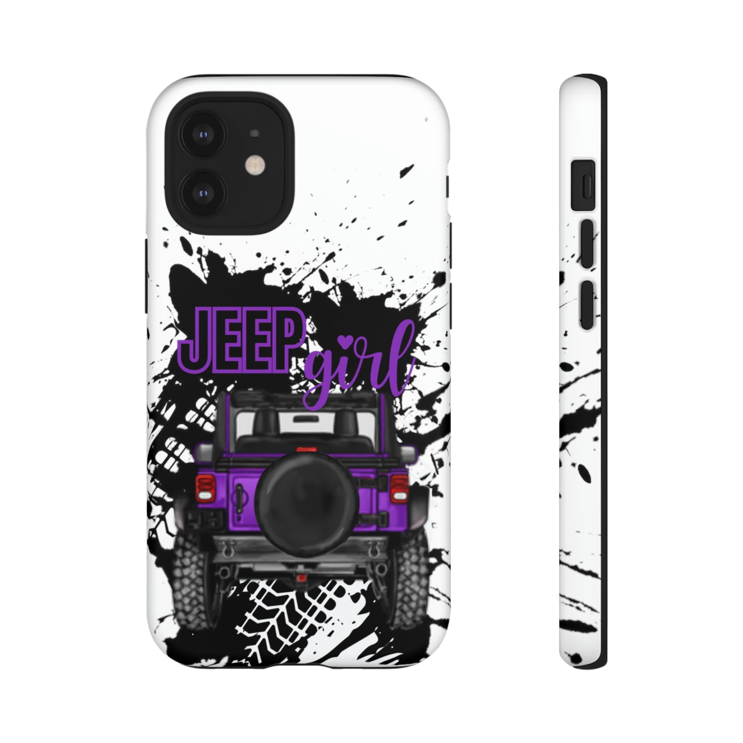 Off Road Girl Purple Tough Cases