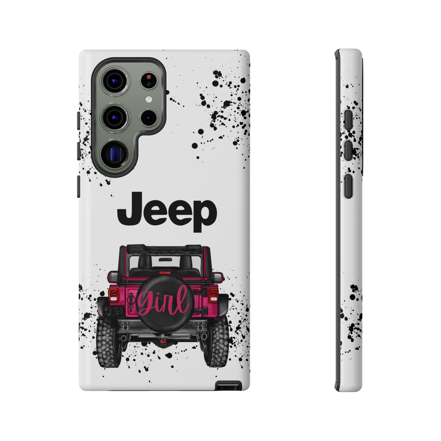 Off Road Girl Red Protective Case for Iphone, Google and Samsung Phones