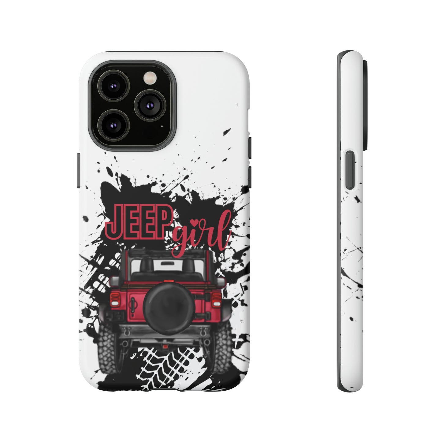 Off Road Girl Red Tough Cases