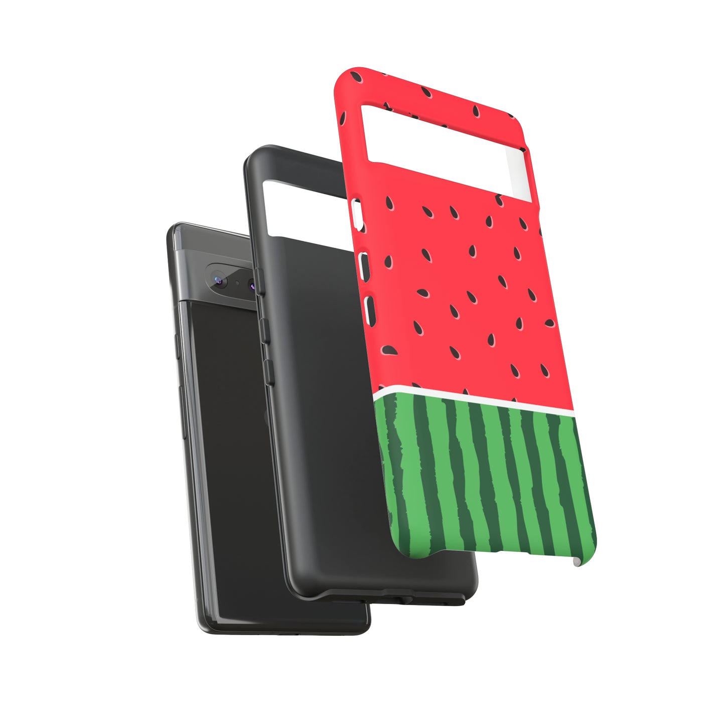 Adorable Watermelon Protective Phone Case for Google, Iphone, and Samsung Phone Cases