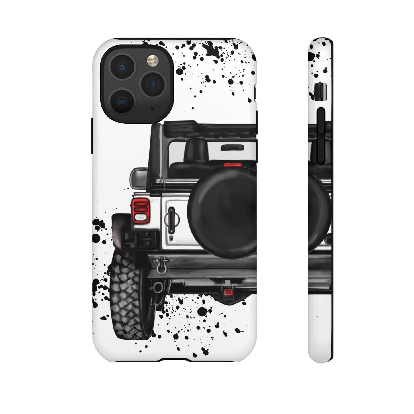 Off Road Life White Protective Case for Iphone, Google and Samsung