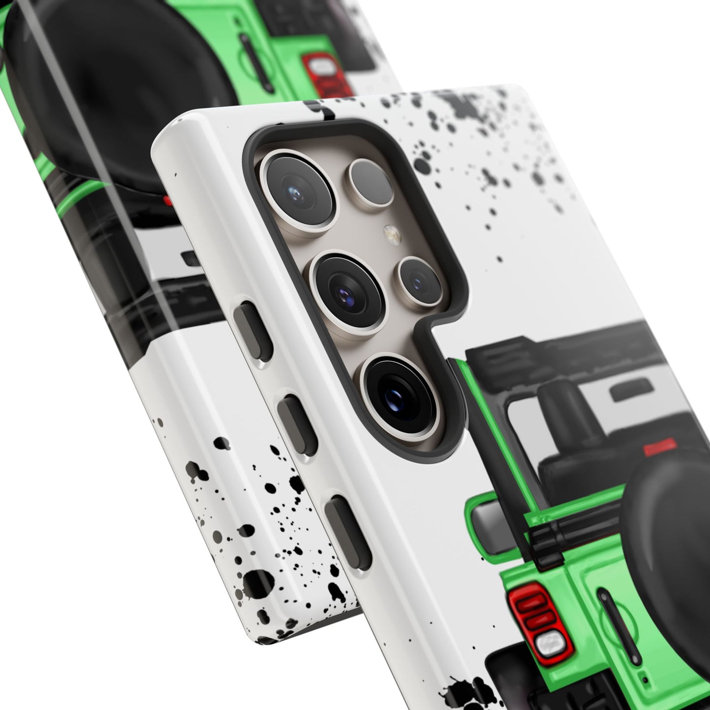 Off Road Life Green Protective Case for Iphone, Google and Samsung