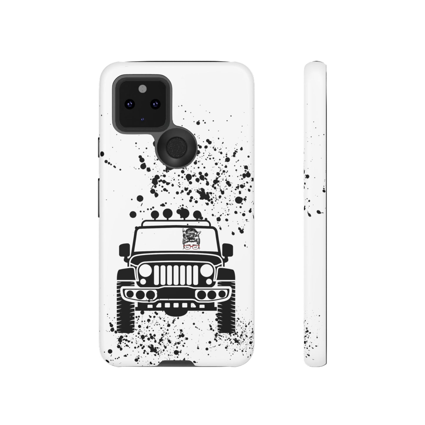 Off Road Girl with Glasses Tough Cases